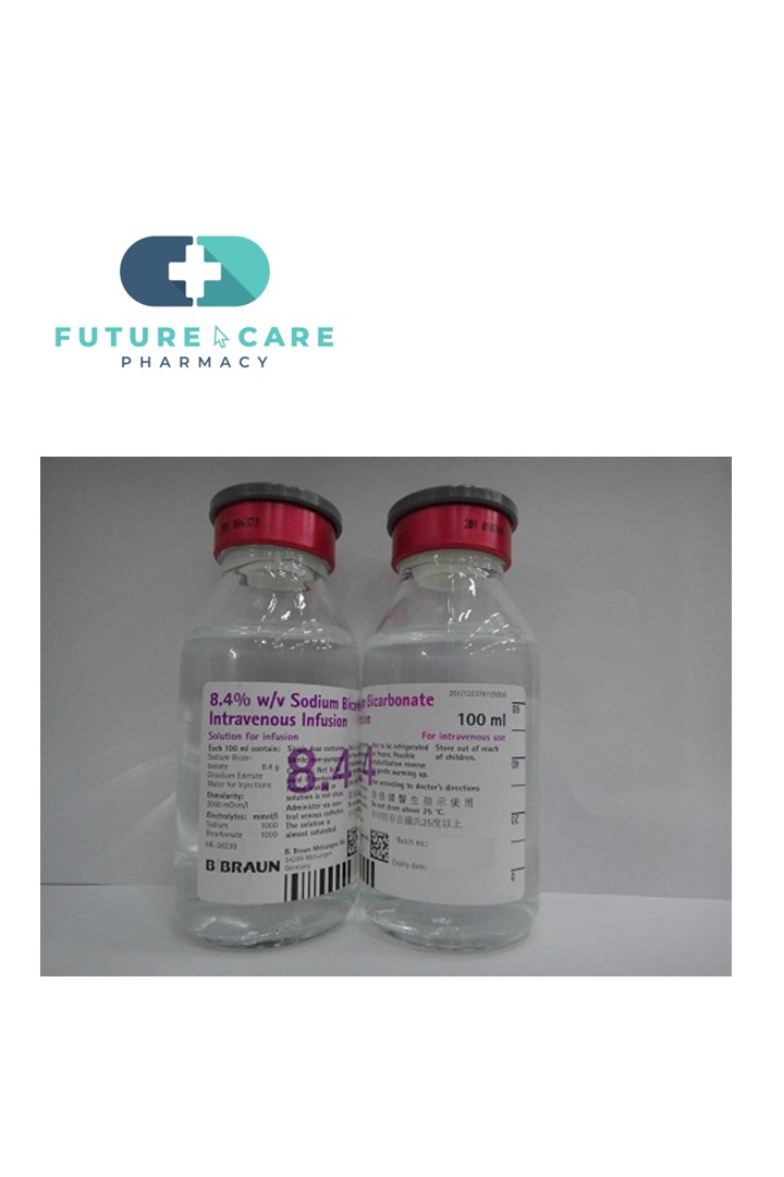 SODIUM BICARBONATE INJ 8.4% [BRAUN] (10X100ML) - 1