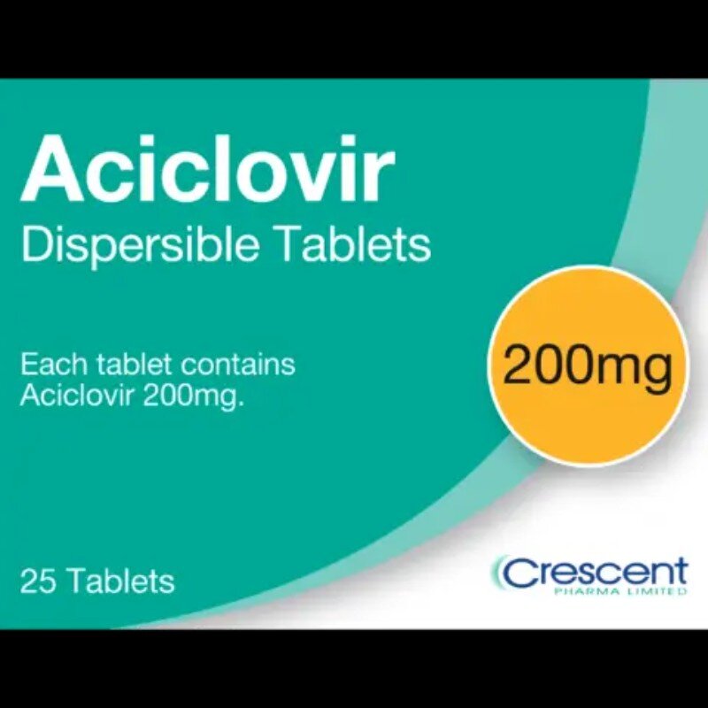 Aciclovir 200mg (25 Tabs)