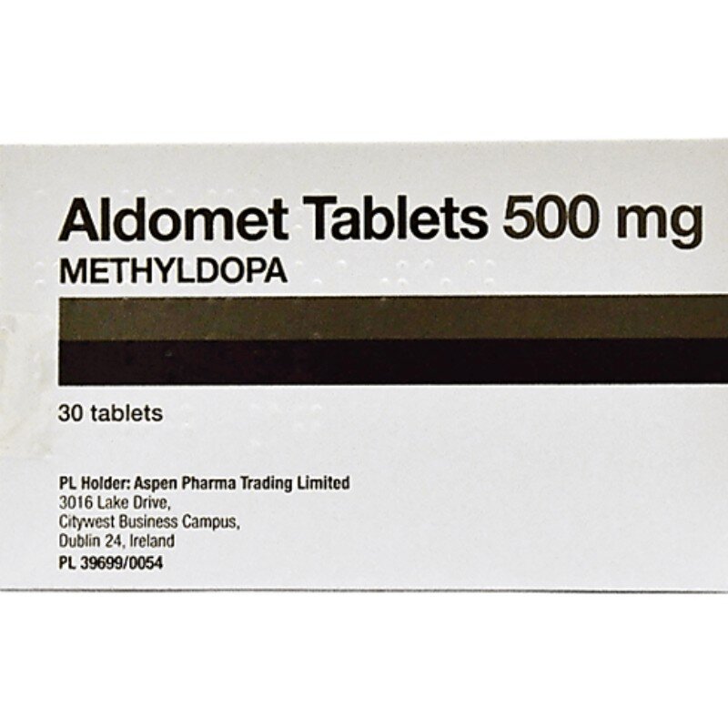 Aldomet 500mg (30 tabs)