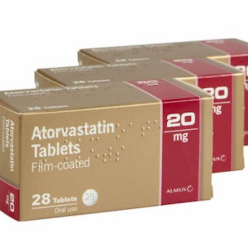 Atorvastatin 20mg (28 tabs)