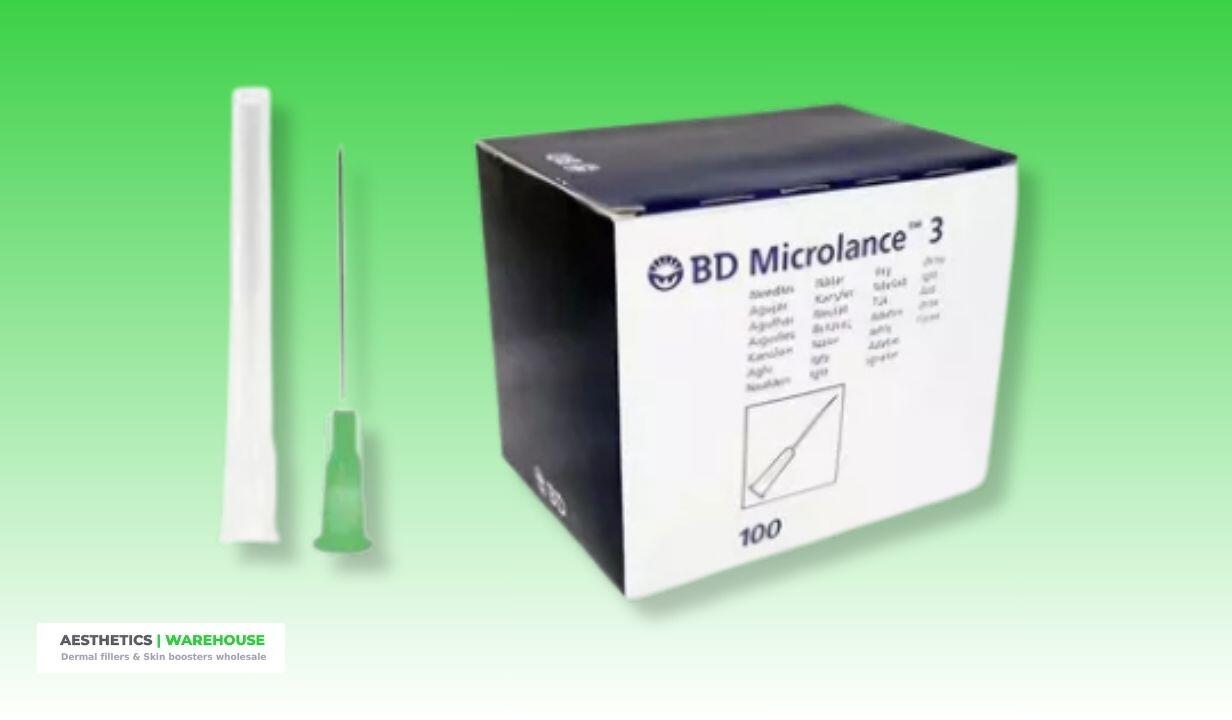 21G 1 1.5 (40mm) Needle (Green) x 100 - 1