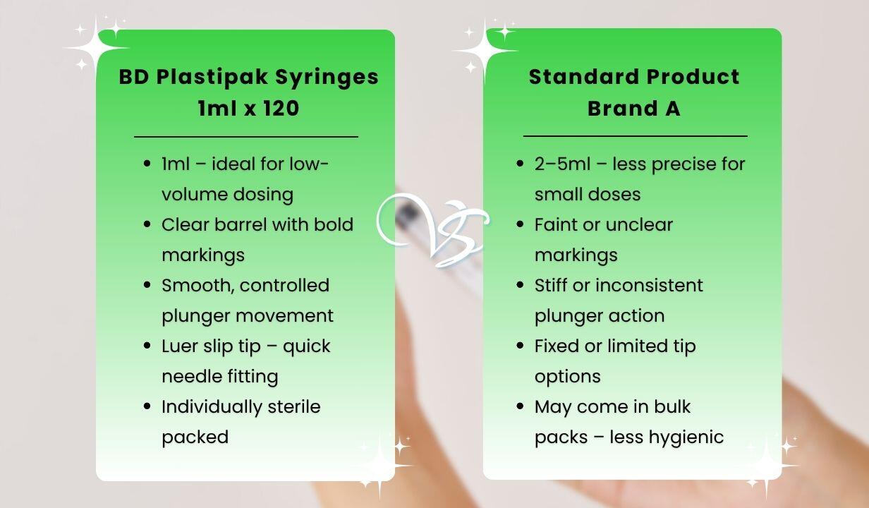 BD Plastipak Syringes 1ml x 120 - 4