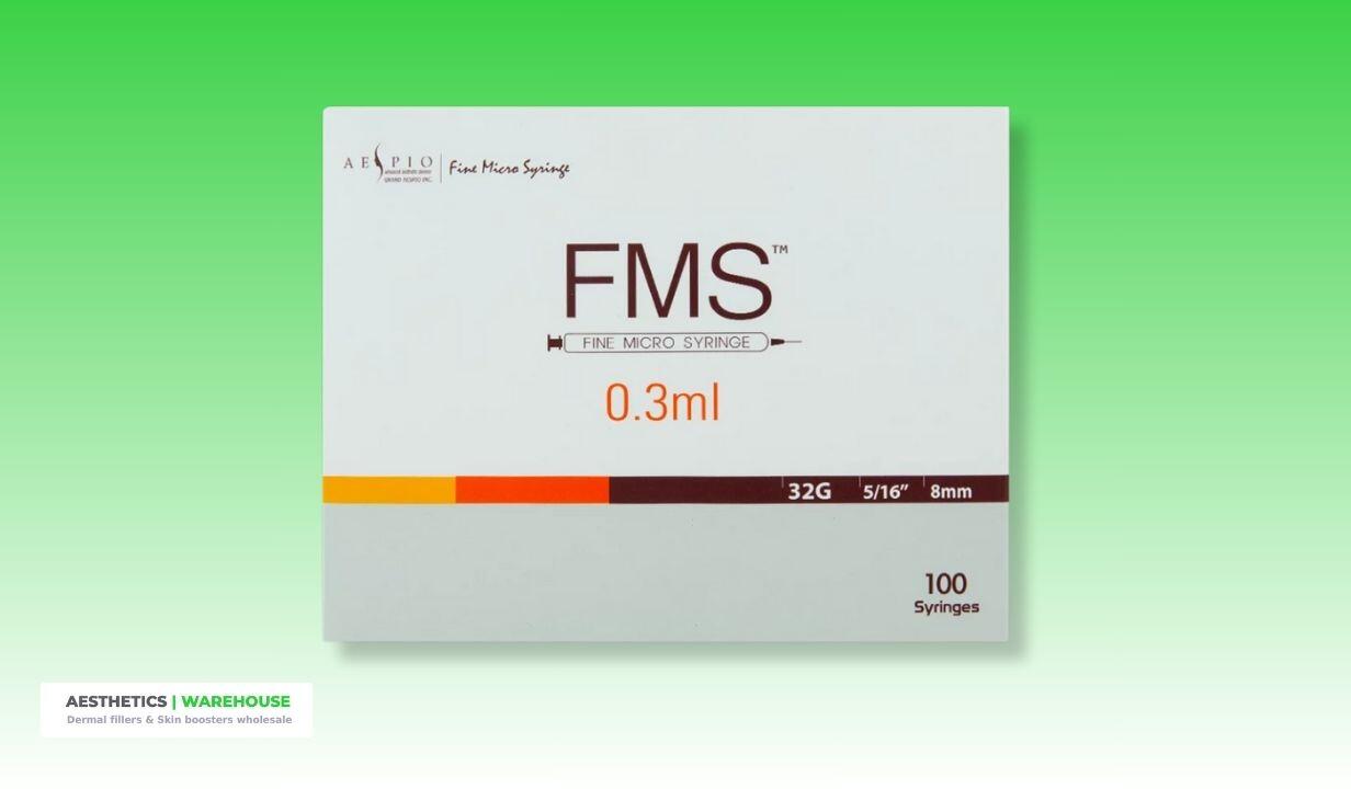 FMS Microfine 0.3ml 32G 8 mm Insulin Needles (100 needles)