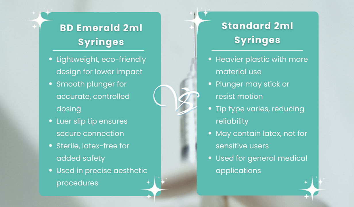 BD Emerald 2ml Syringes (100) - 4
