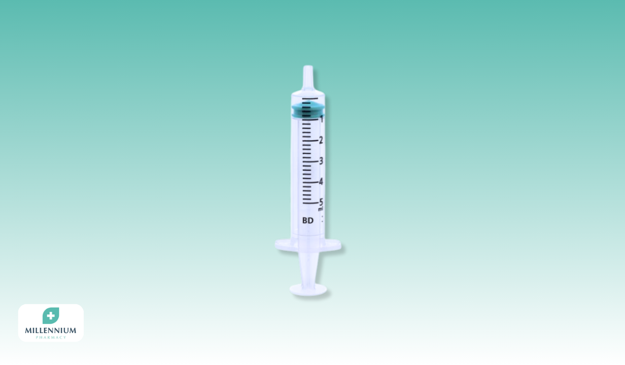 BD Emerald 5ml Syringes (100) - 4