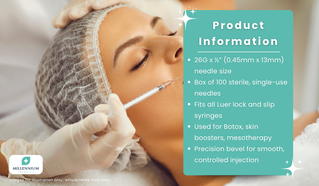 BD microlance needles 26g (brown) (100) - 2