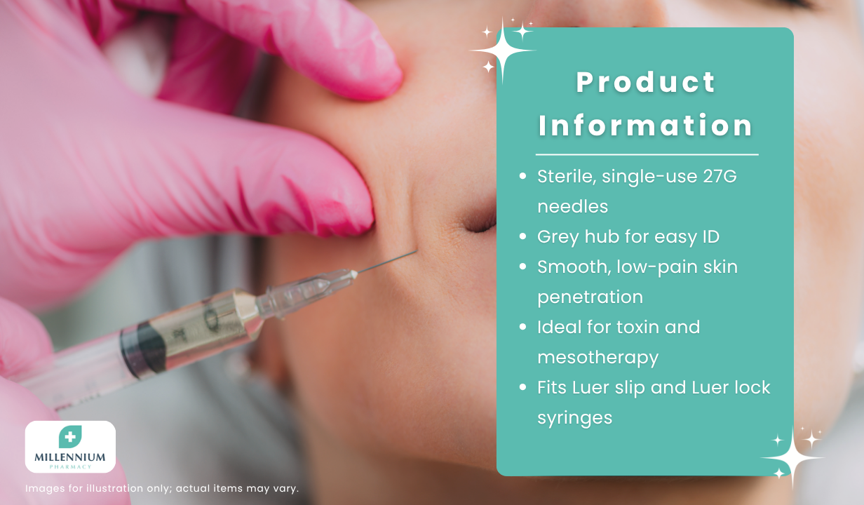 BD microlance needles 27g (Grey) (100) - 2