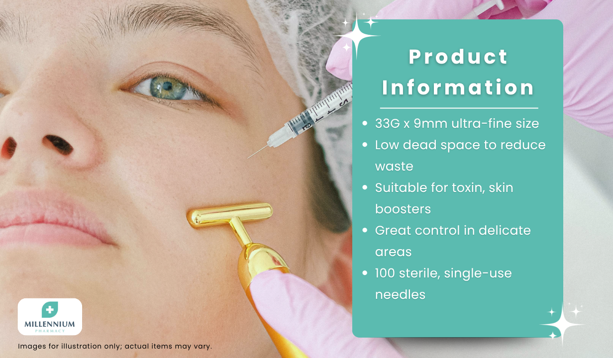 TSK LDS 33g Needles (Box of 100) - 2