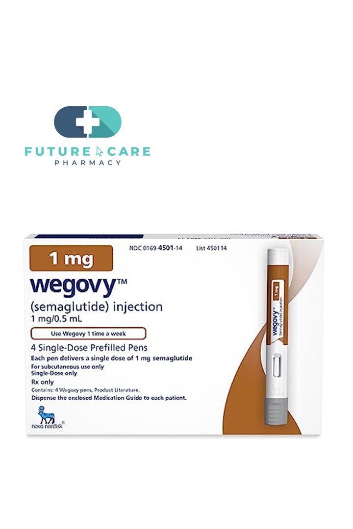 Wegovy 1 mg, FlexTouch solution for injection in pre-filled pen/ozempic