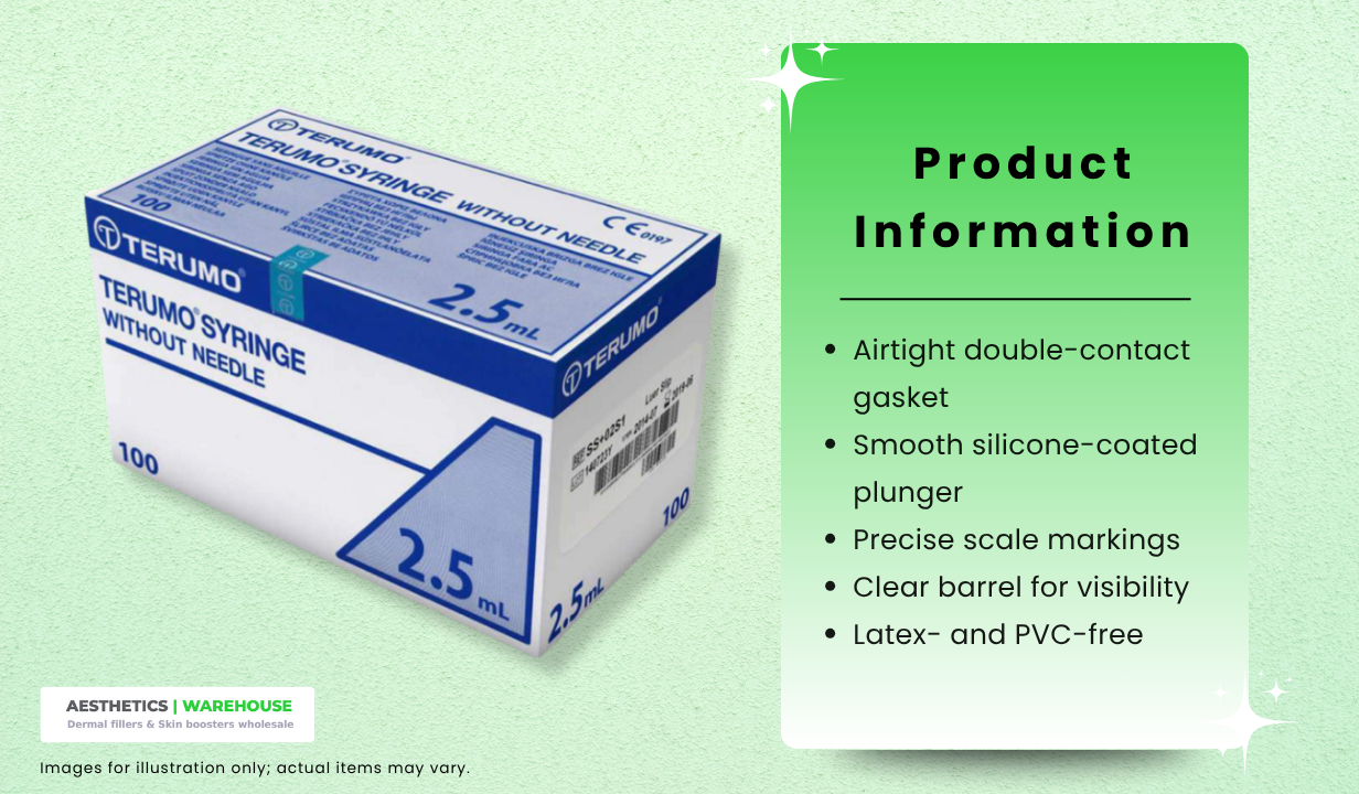 Terumo Luer Lock 2.5ml Syringes - 3