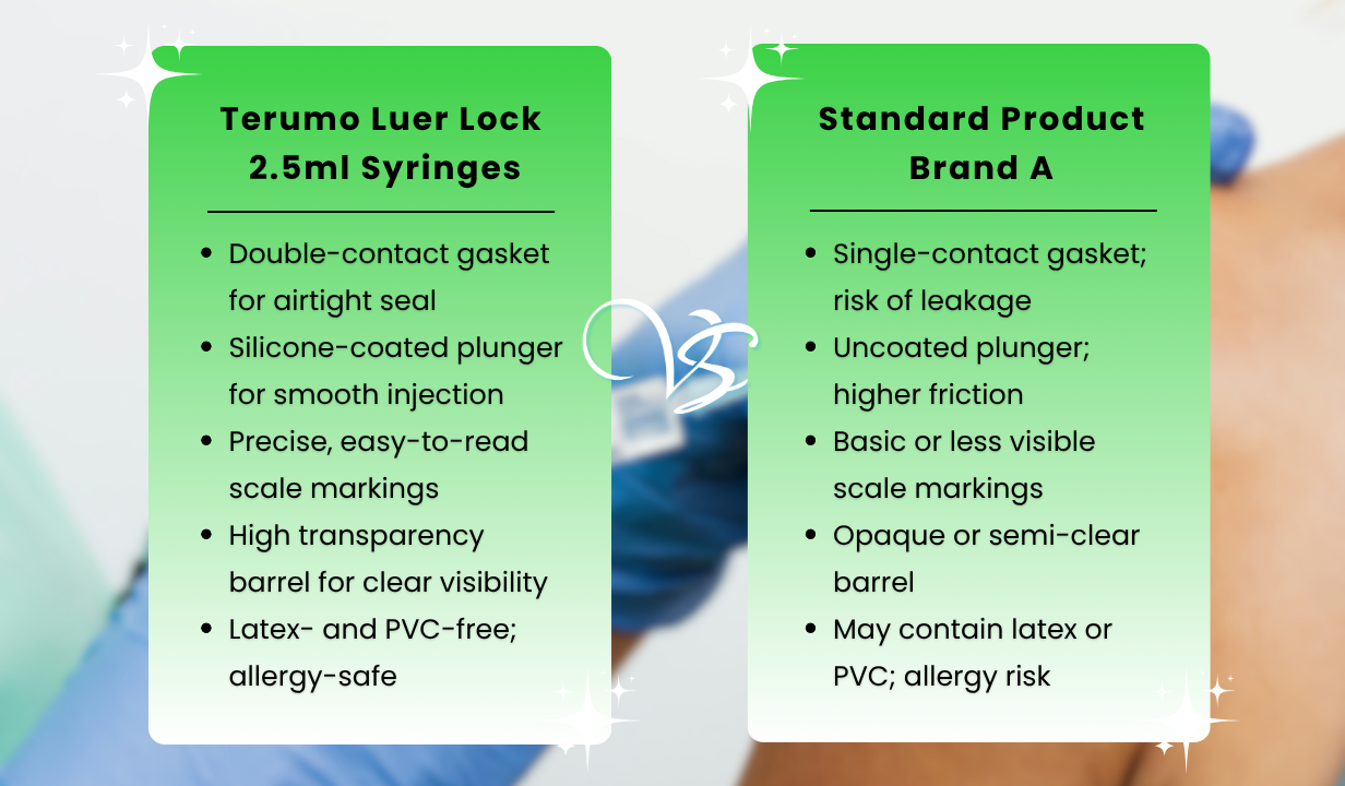 Terumo Luer Lock 2.5ml Syringes - 4