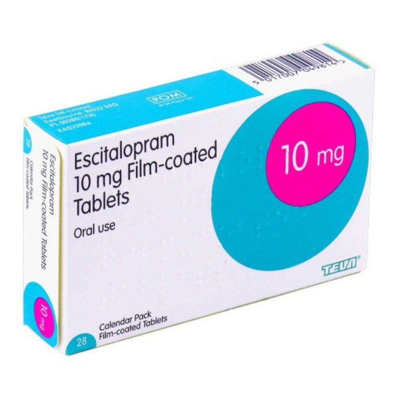 Escitalopram 10mg (28 tabs)