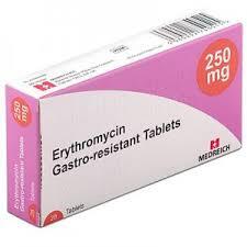 Erythromycin 250mg tablets