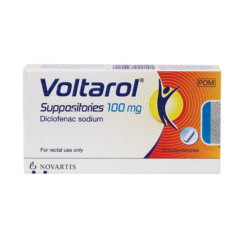 Voltarol suppositories 100mg (10 sups) Image