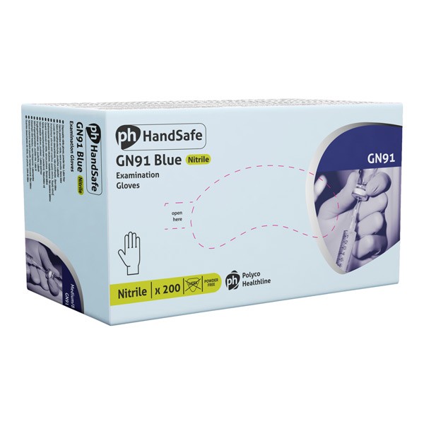 Nitrile Gloves Blue XS (200) - 1