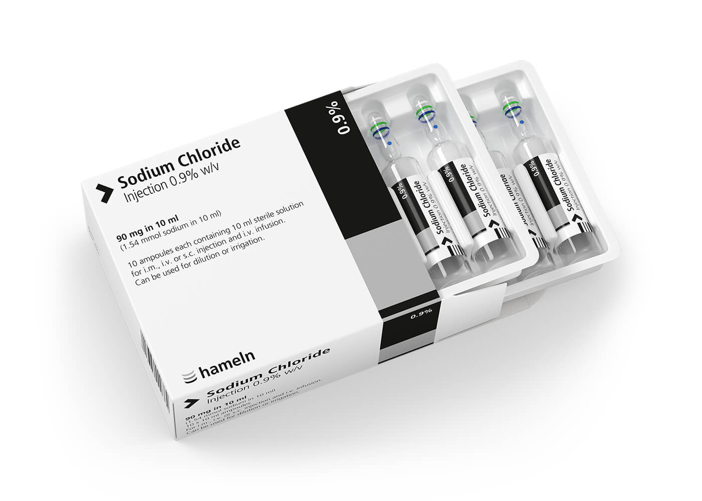 Sodium Chloride 10ml Vial x1 - 1