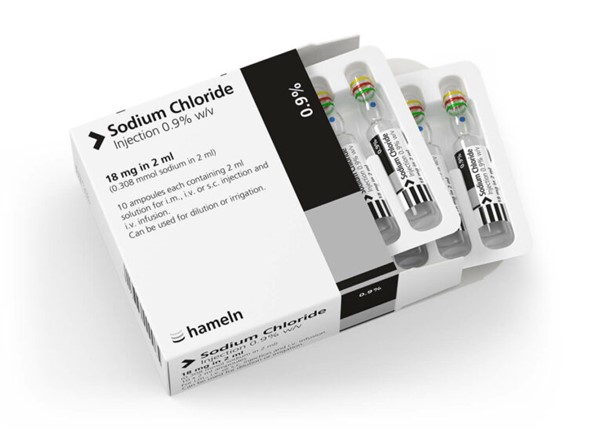 Sodium Chloride 2ml Vial x1 - 1