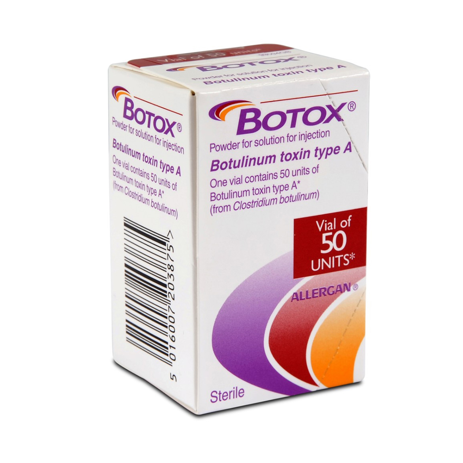 Botox 50iu Allergan Anti-Wrinkle (1x50iu) - 1