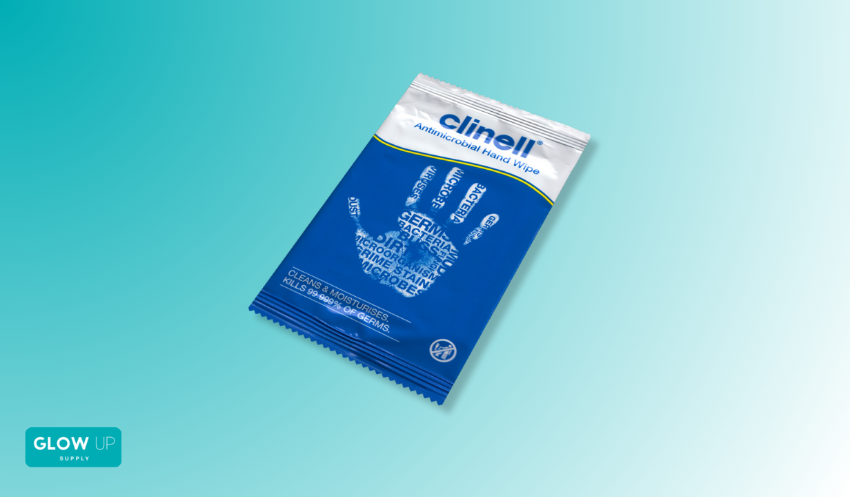 CLINELL ANTIMICROBIAL HAND WIPES – BOX OF 100 - 2
