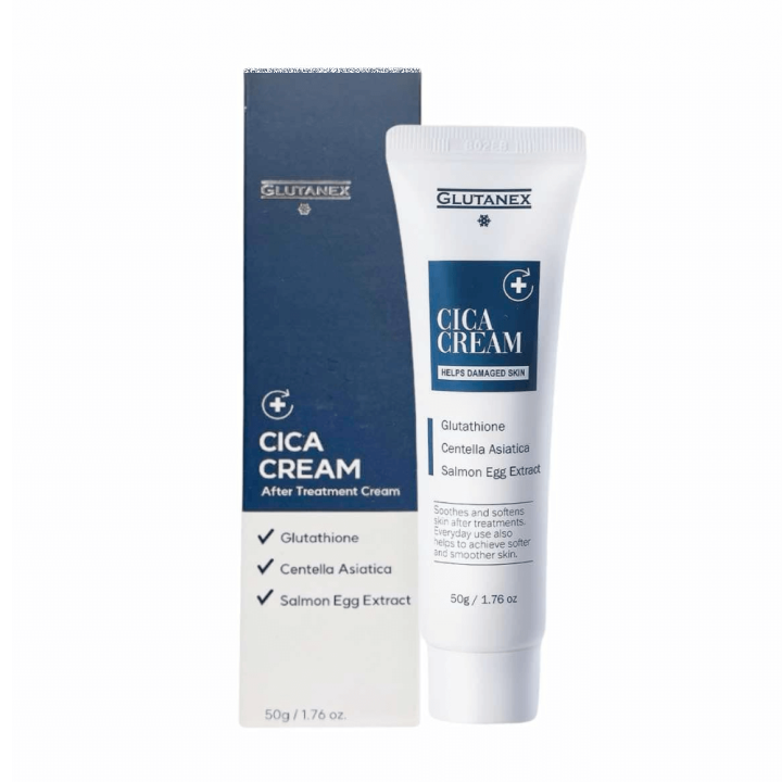 CICA CREAM - POST-LASER REPAIR FORMULA BY GLUTANEX (50G)