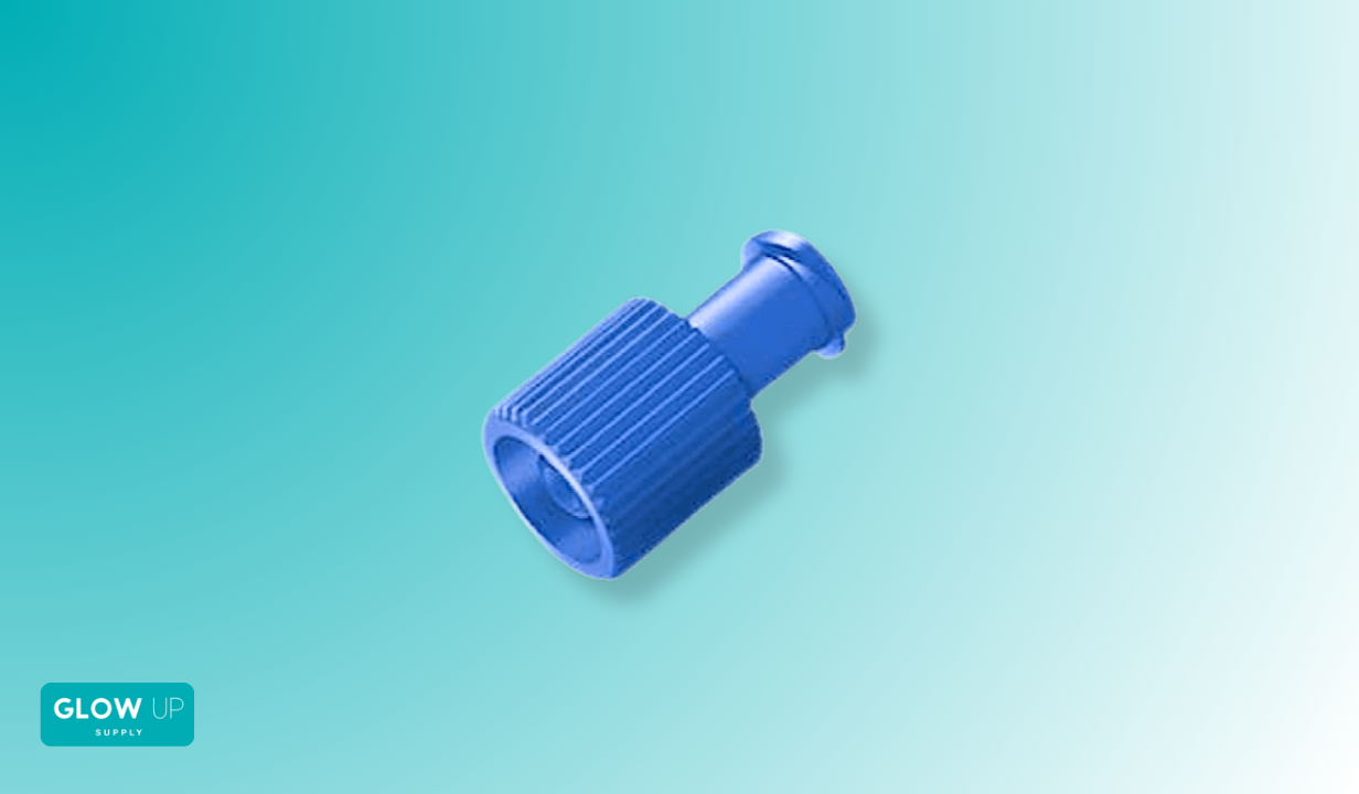 SET OF 25 STERILE SYRINGE CAPS - 1