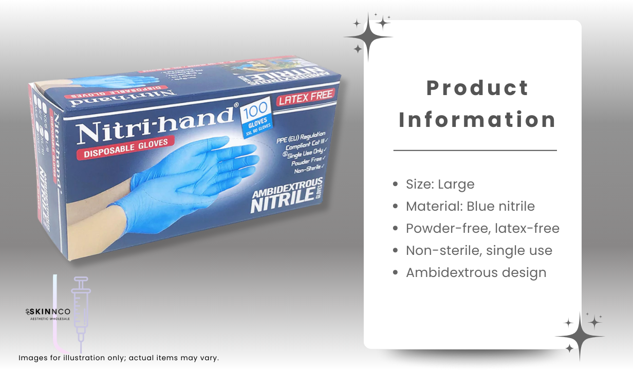 Nitri-Hand Examination Gloves LARGE - 3