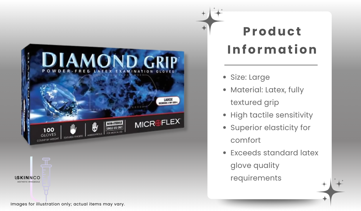 MICROFLEX Diamond Grip Plus LARGE - 3