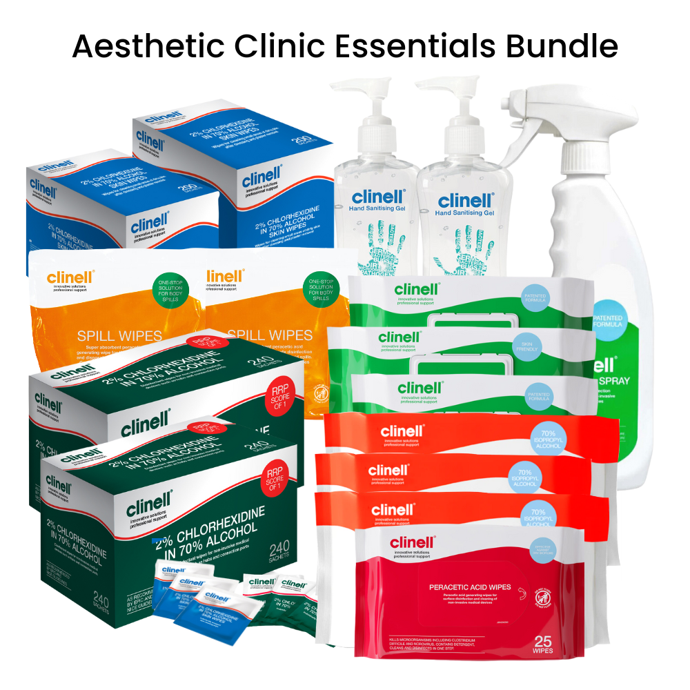 CLINELL AESTHETIC CLINIC ESSENTIALS - BULK BUY BUNDLE - 15% OFF RRP - 1