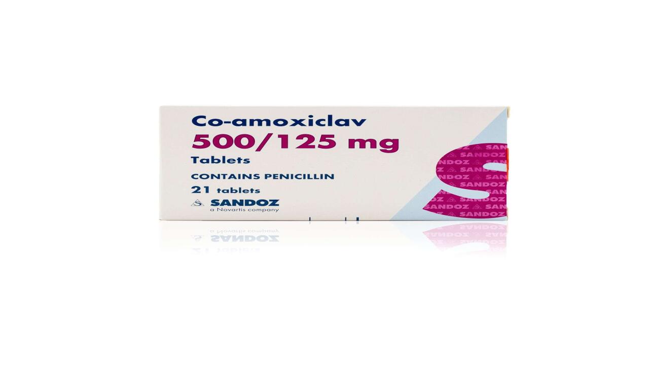 CO-AMOXICLAV TAB 625MG (500/125) (21 tablets) - 1