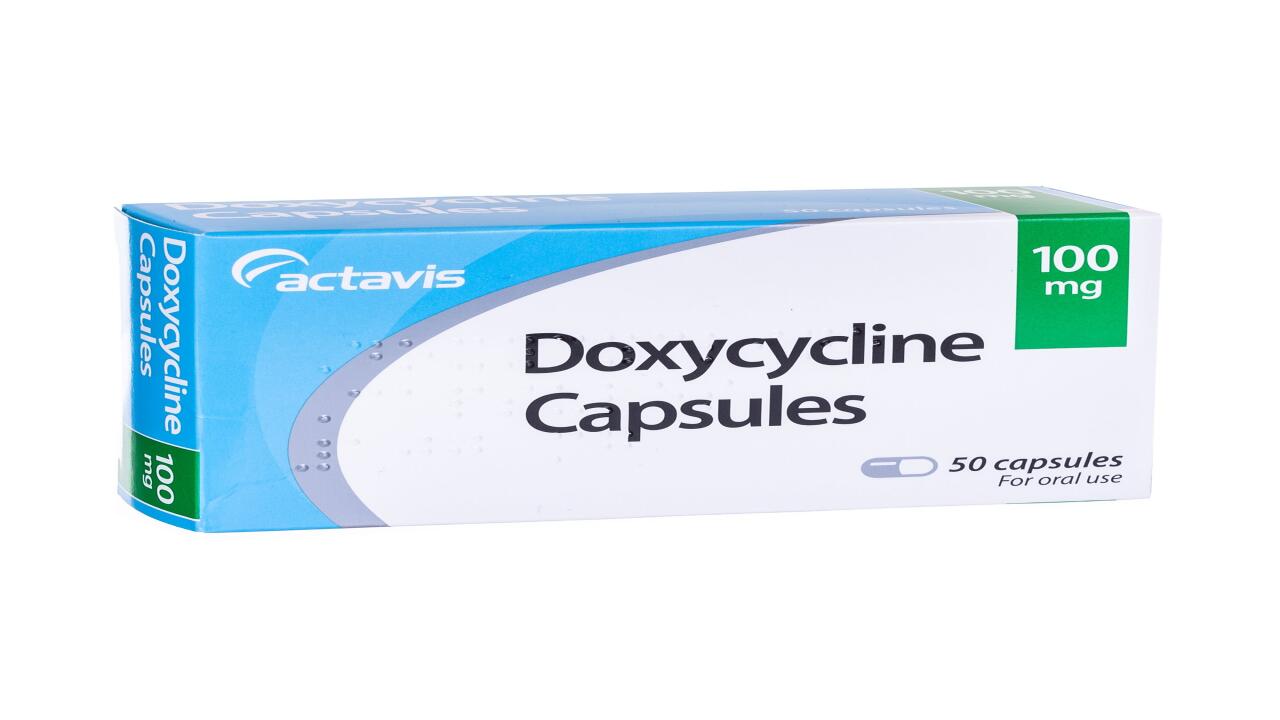 Doxycycline 100mg (50 Capsules) - 1