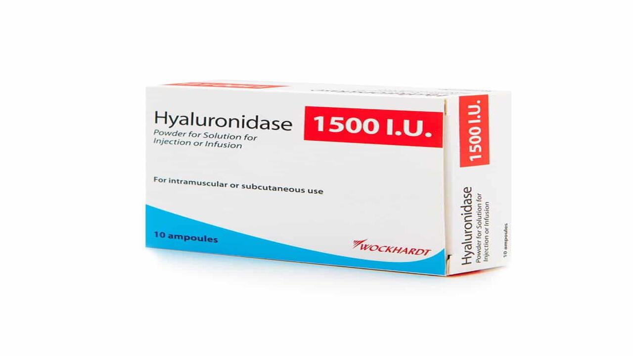 Hyluronidase 1500iu 10 ampoules - 1