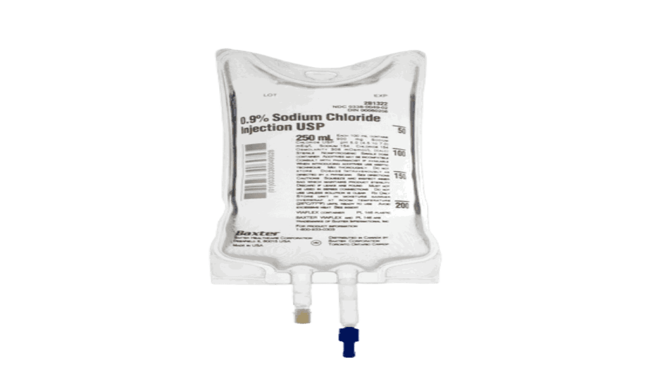 Sodium Chloride 0.9% 250ml Bag - 1