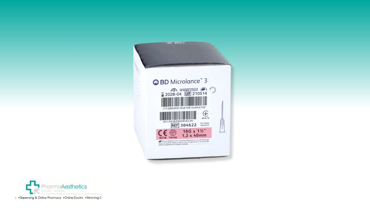 BD Pink 18G x 40mm (2") Needle 100s - 1