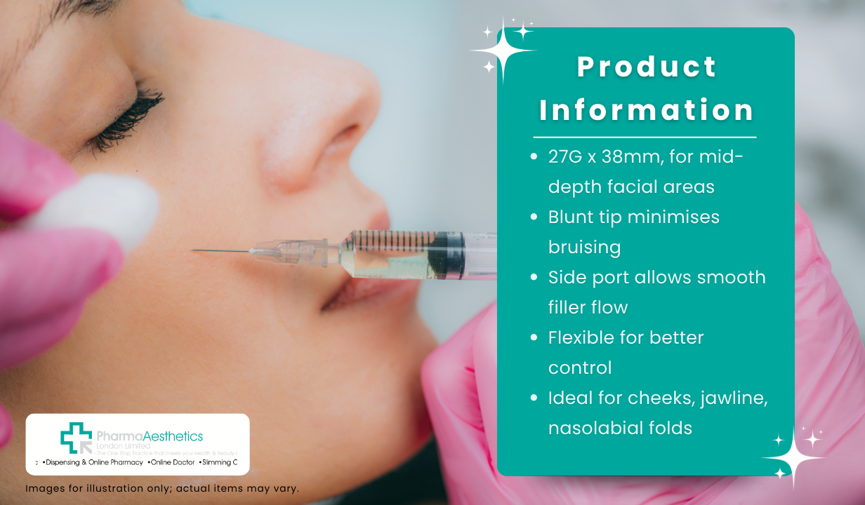 STERiGLIDE™ Cannula 27G x 38mm - 3