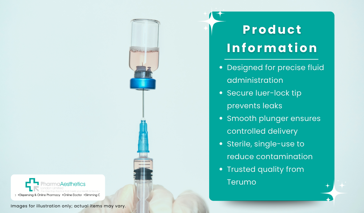 Terumo 2.5ml Luer Lock Syringe 100s - 3