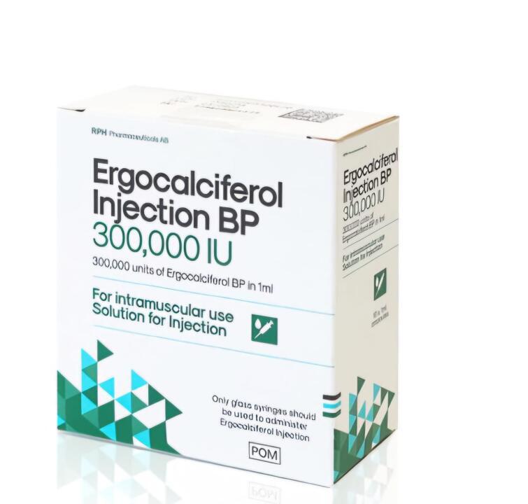 Vitamin D (Ergocalciferol 300,000 iu) 5 amps