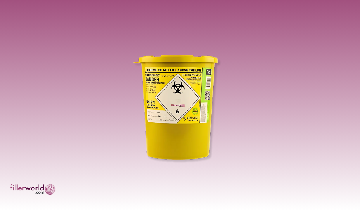 Sharpsguard - Yellow 3.75 litre Sharps bin - 1