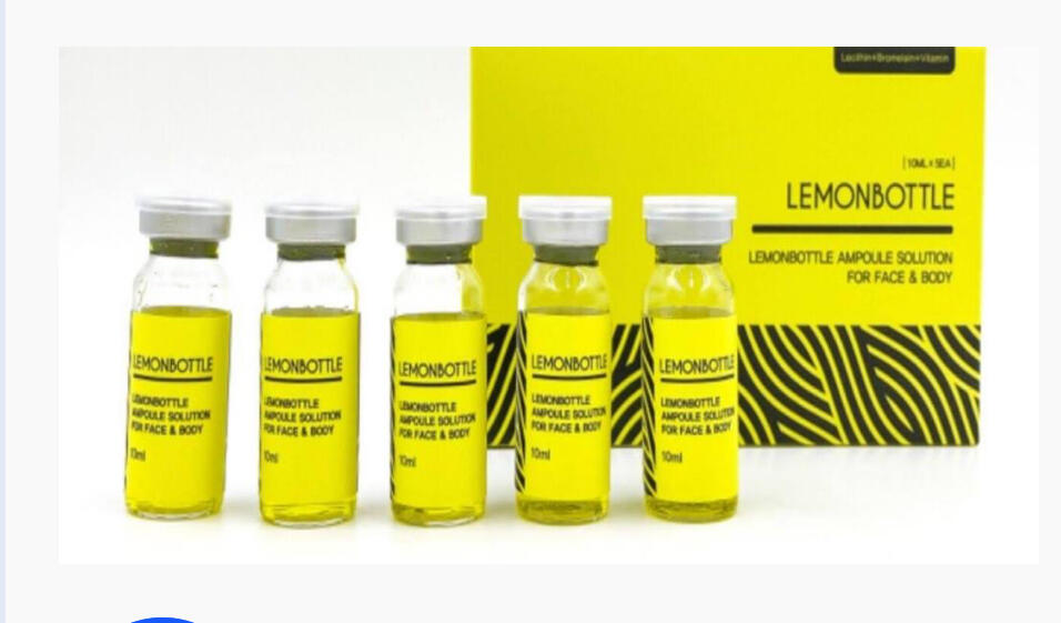 LEMON BOTTLE 3 PACK (3 x 5  X 10ML) FAT DISSOLVER with Vitamin B2 - 1