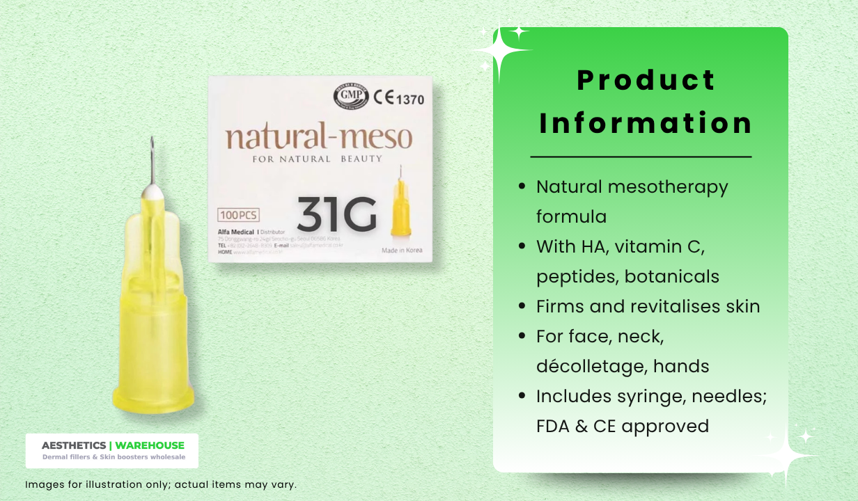 Natural Meso Needle (JTN) 31G Box Of 100 needles - 3