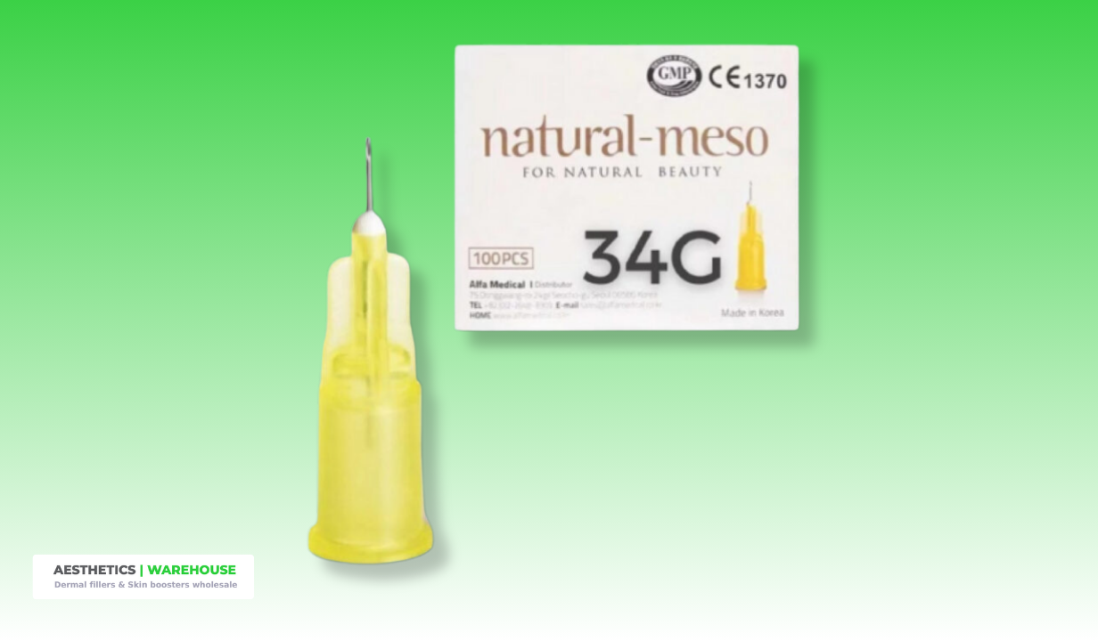 Natural Meso Needle (JTN) 34G Box Of 100 needles - 1