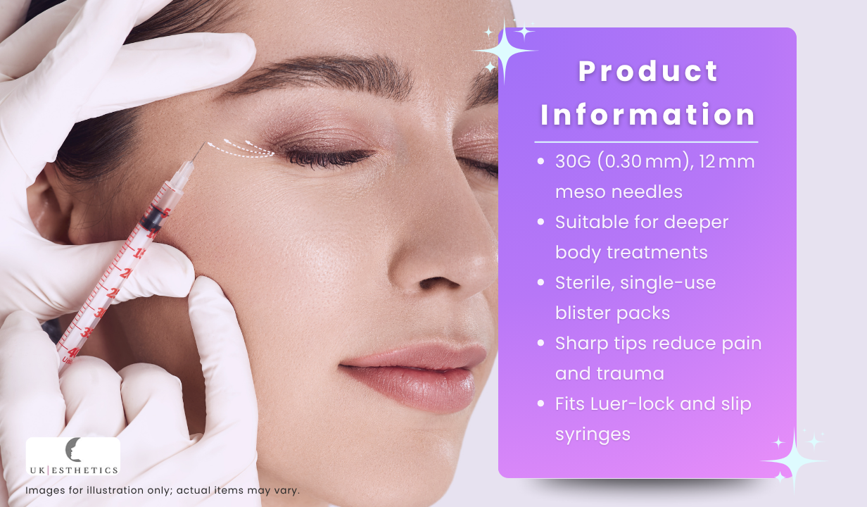 Meso-relle 30G / 12 mm (100 pieces) - 3