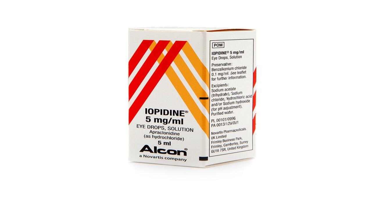 Iopidine Eye Drops Solution 5mg / ml