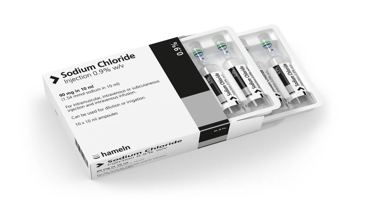 Sodium chloride 0.9% 10x10ml - 1