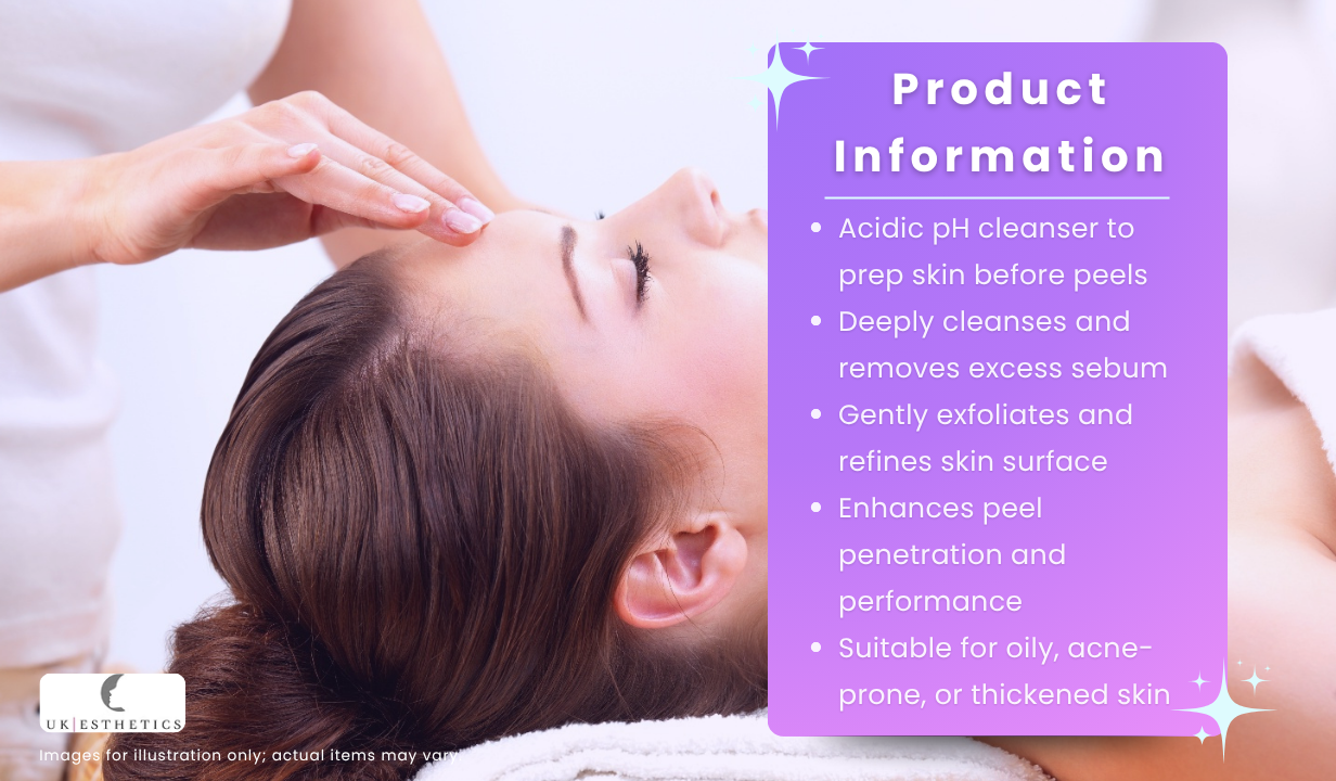 Natinuel CLEAN 10  Professional pre-peeling cleanser with acidic pH - 3