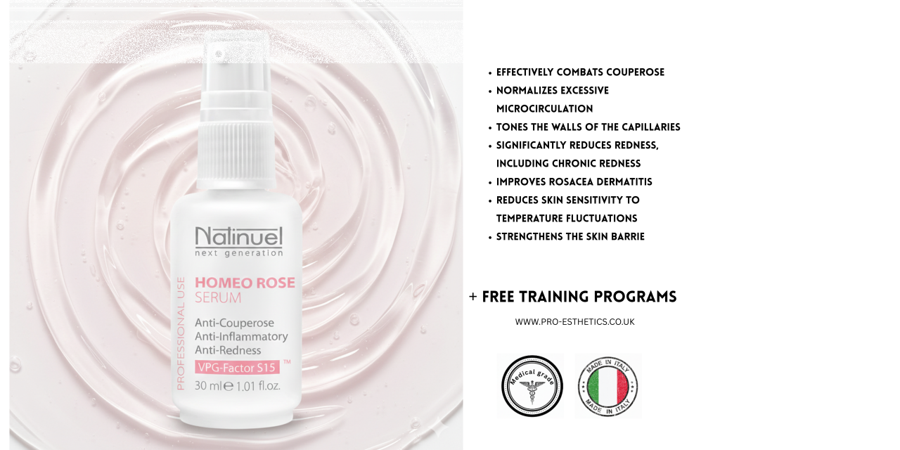 Natinuel Homeo Rose Serum  - 20 treatments