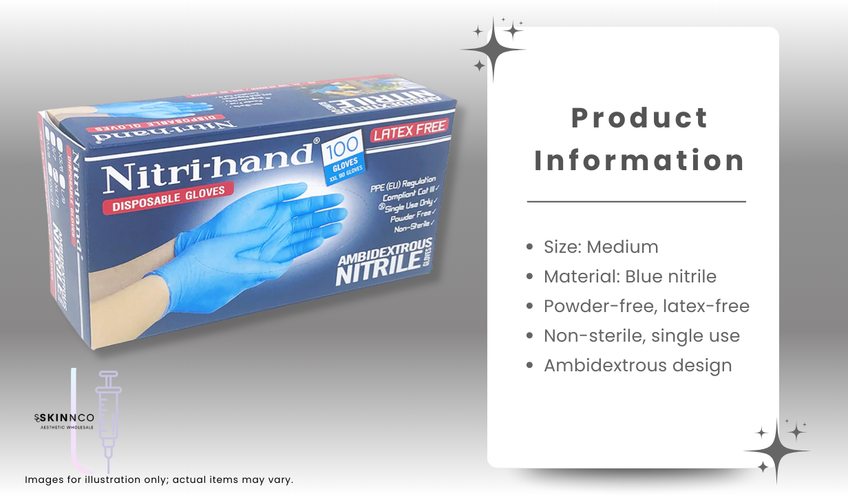 Nitri-Hand Examination Gloves (Medium) - 3