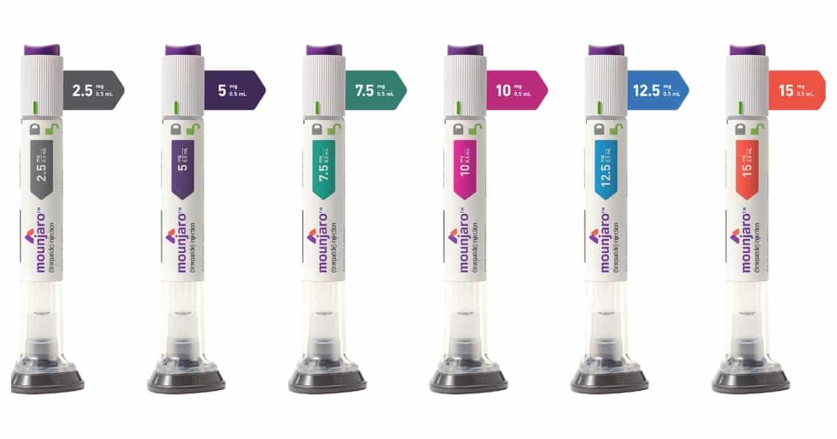 Mounjaro Kwikpen 7.5MG/0.6ML 2.4ML Weightloss Skinny Pen Thumbnail 2