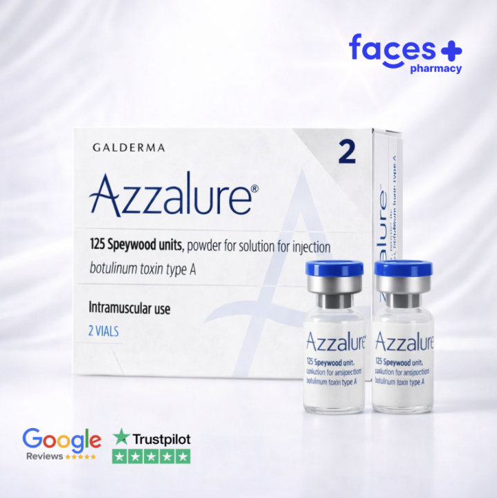 Azzalure 125 Units - DUAL VIALS Anti-Wrinkle Treatment
