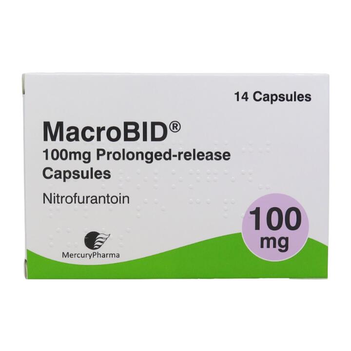 MacroBID (Nitrofurantoin) 100mg (14 capsules) - 1