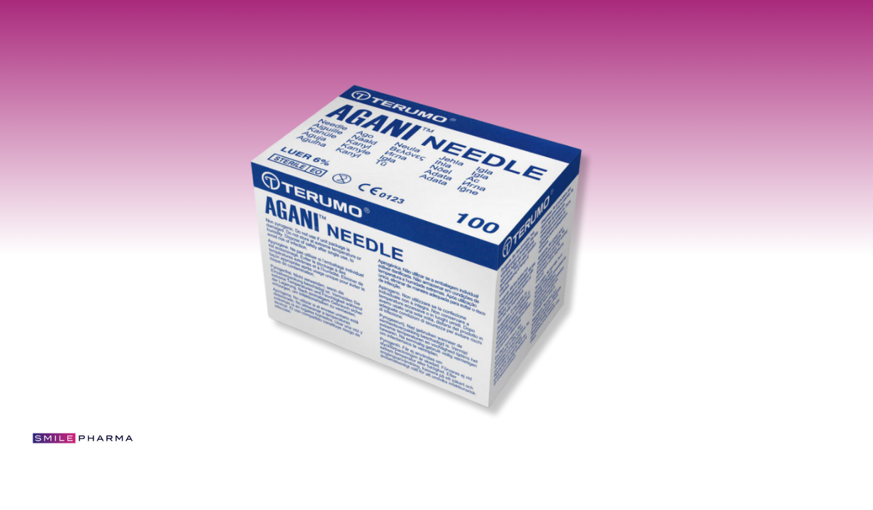 TERUMO AGANI NEEDLES 30G YELLOW 0.5 INCH BOX OF 100 - 1